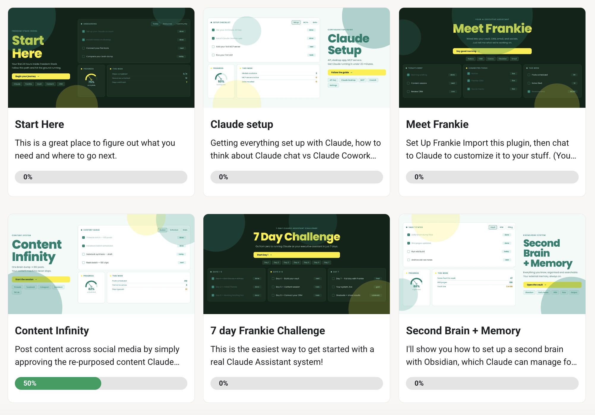 Freedom Stack courses